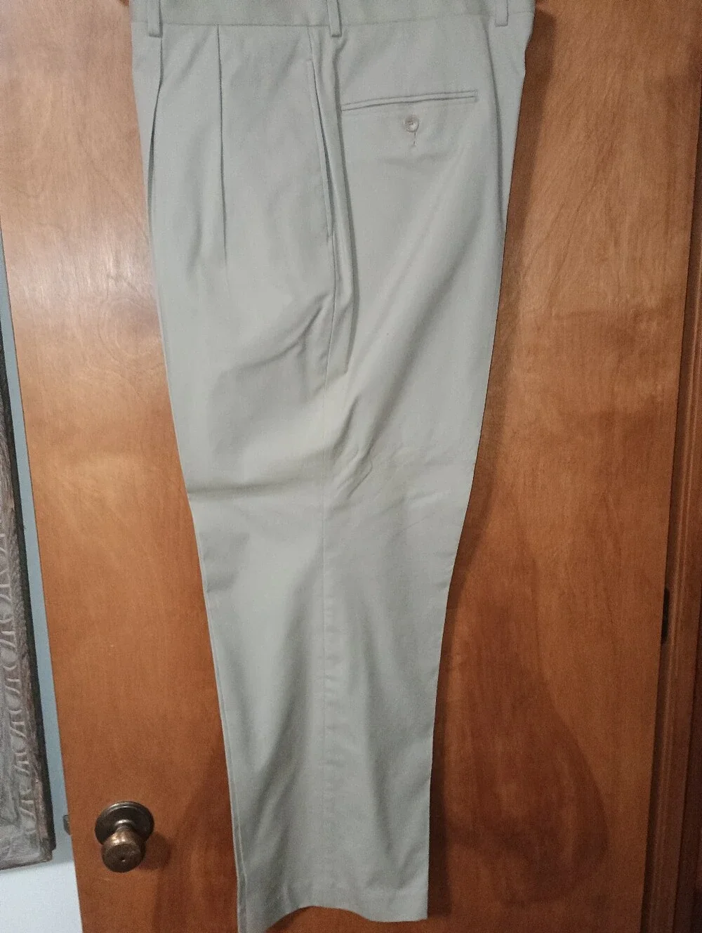 Tom Rich Classic Men's Light Beige Suit 44R Blazer 38R Pants Measurements in pic